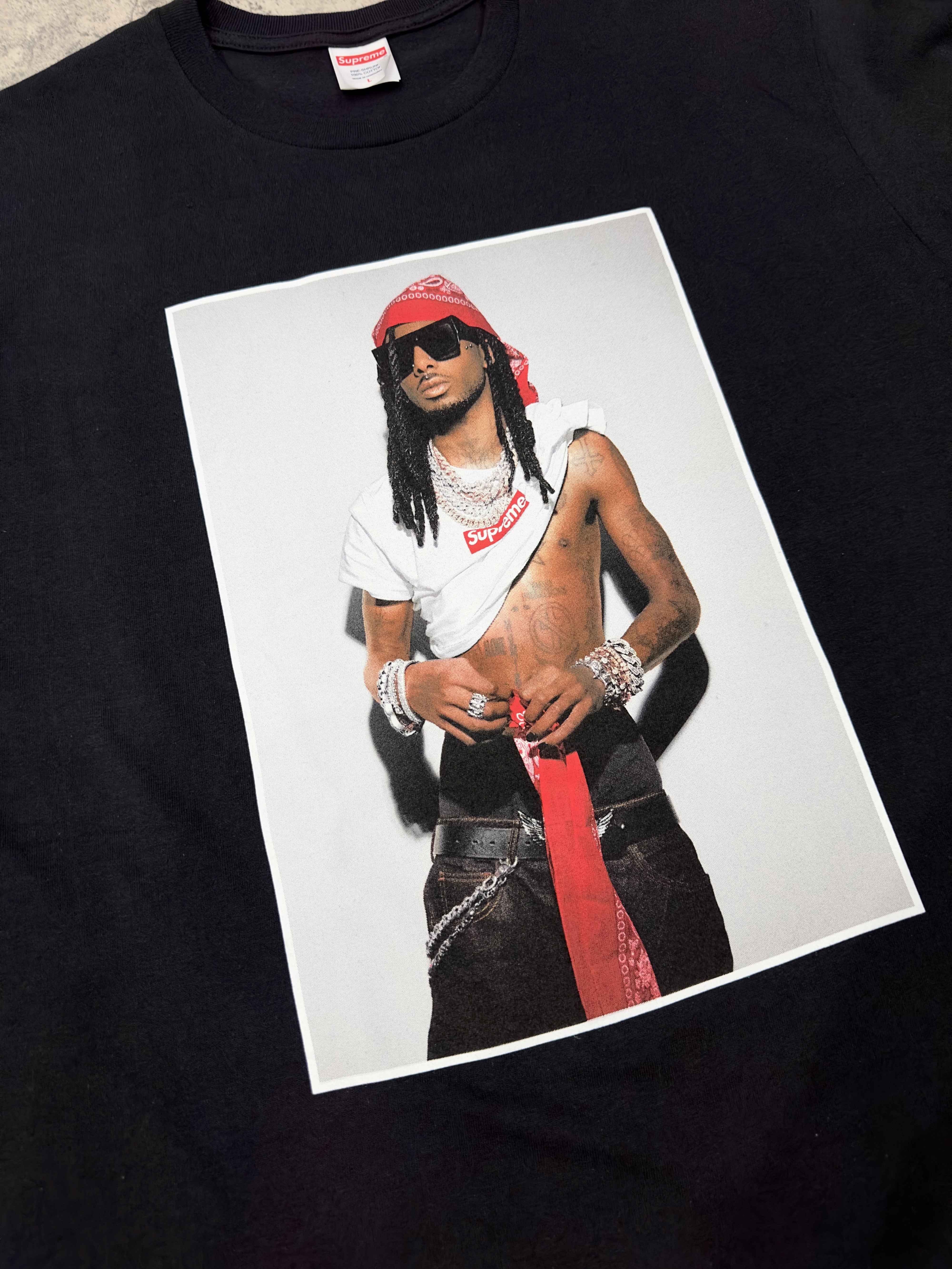 Supreme Playboi Carti Tee - Black