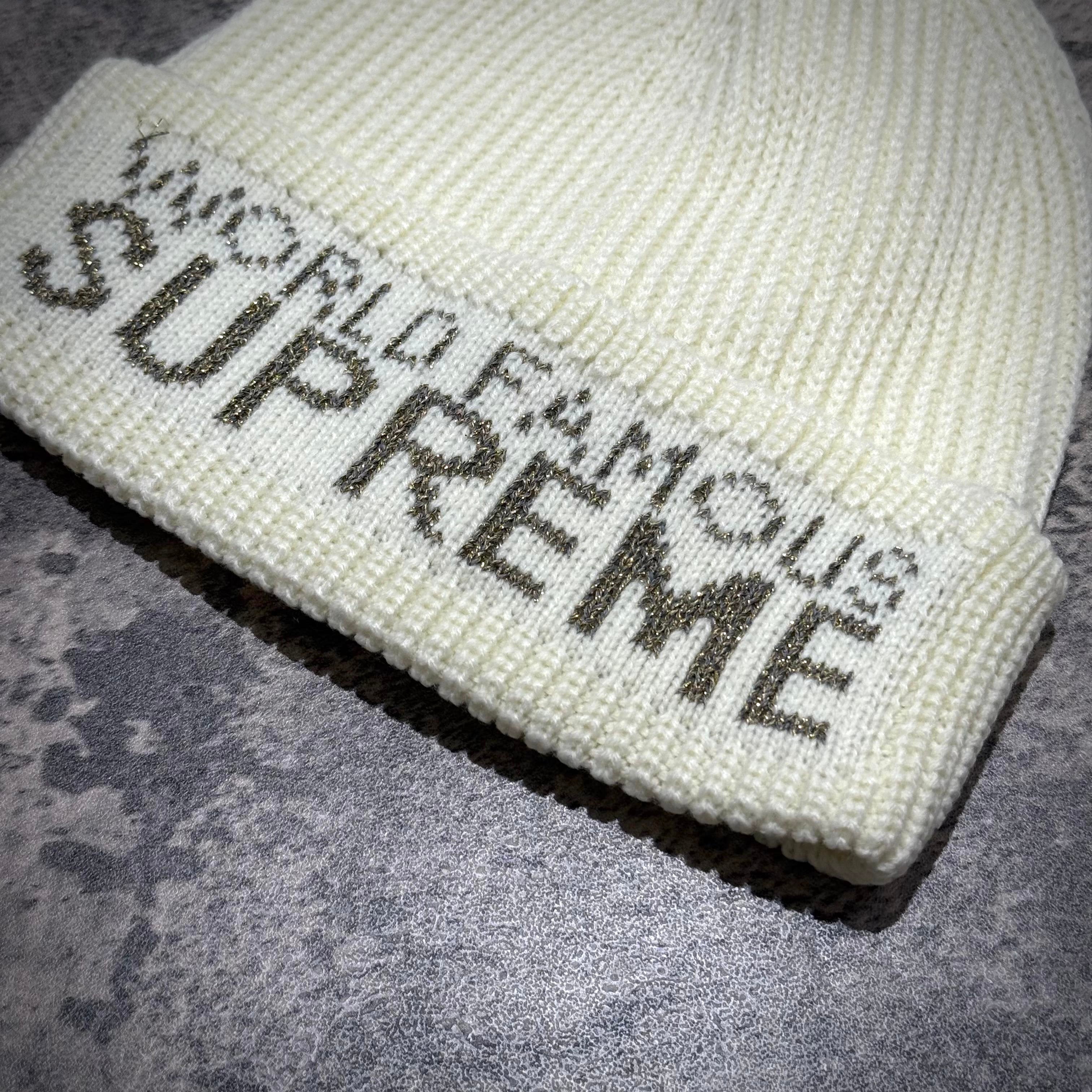 Supreme World Famous Beanie - Natural