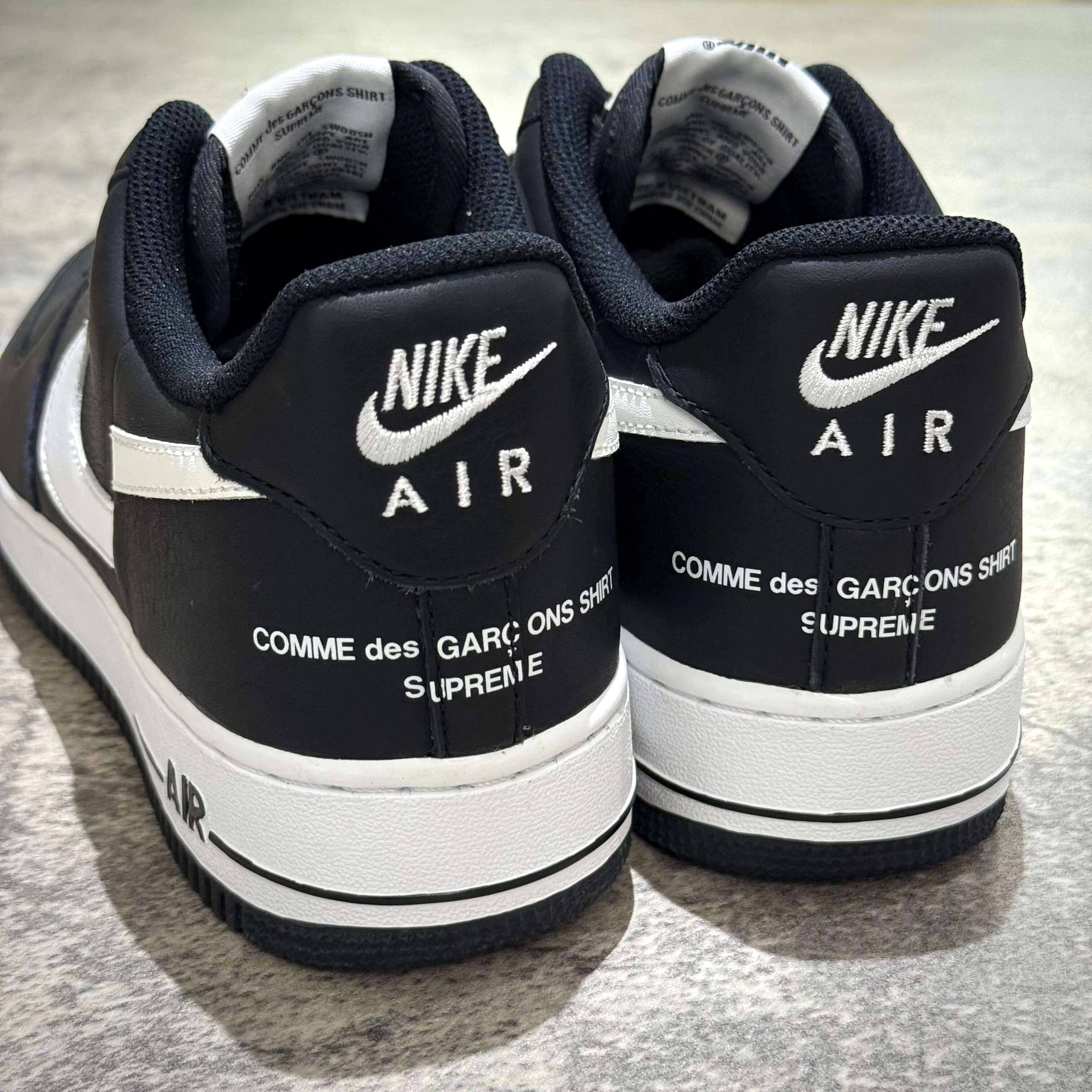 nike air force supreme comme des garcons