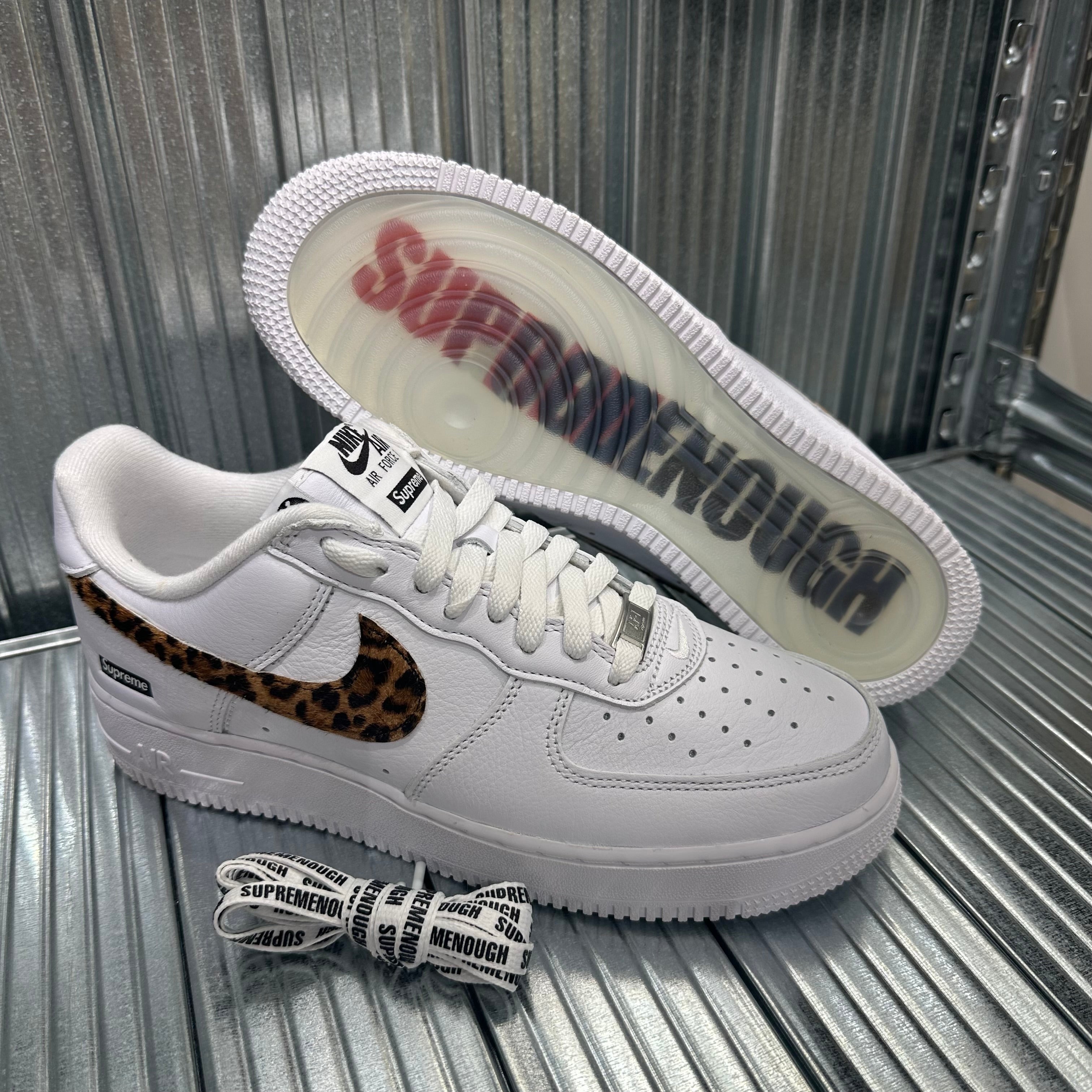 Supreme x Goodenough x Nike Air Force 1 - White Sku: IM3483-100