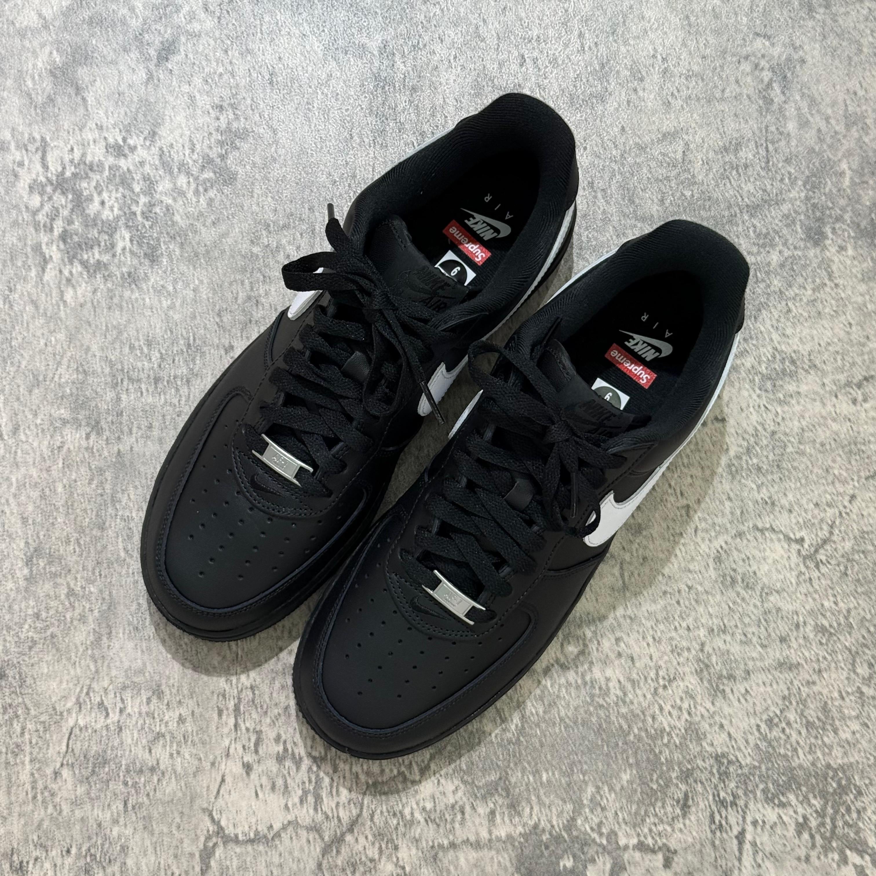 Supreme x Nike Air Force 1 Low FW25 CU9225-002 Black