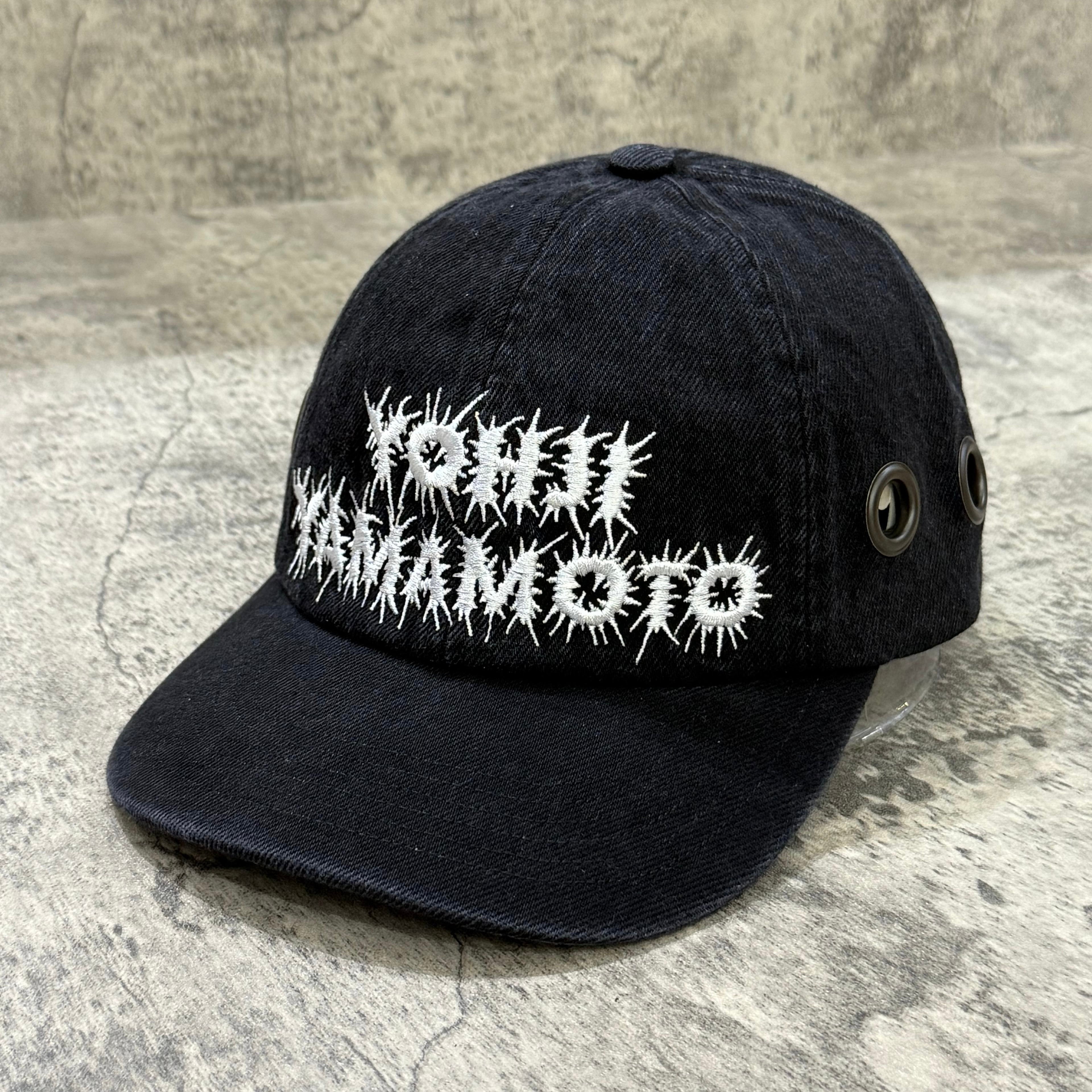 Supreme x Y's Grommet 6-Panel Washed black front