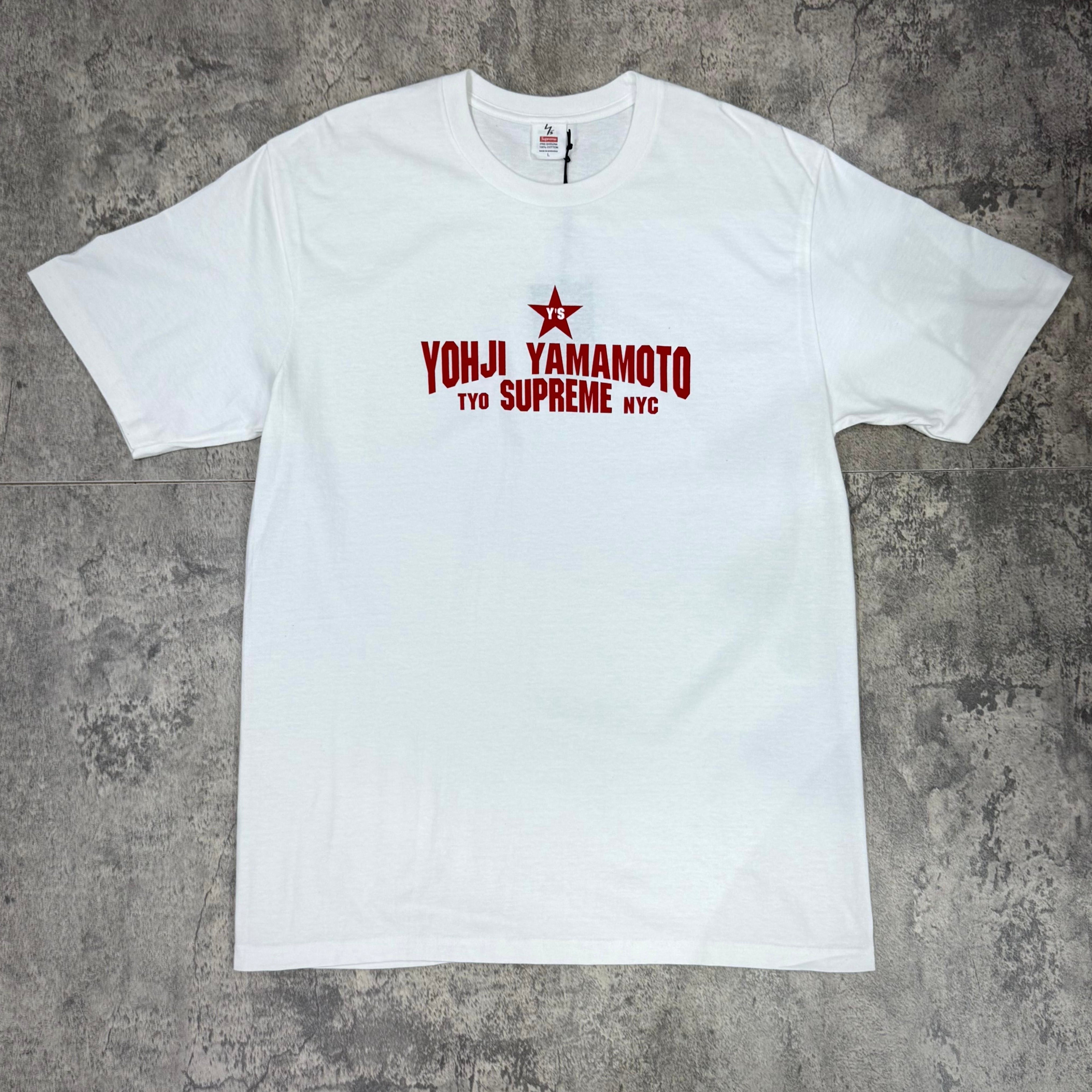 Supreme x Y's Star Tee WHITE