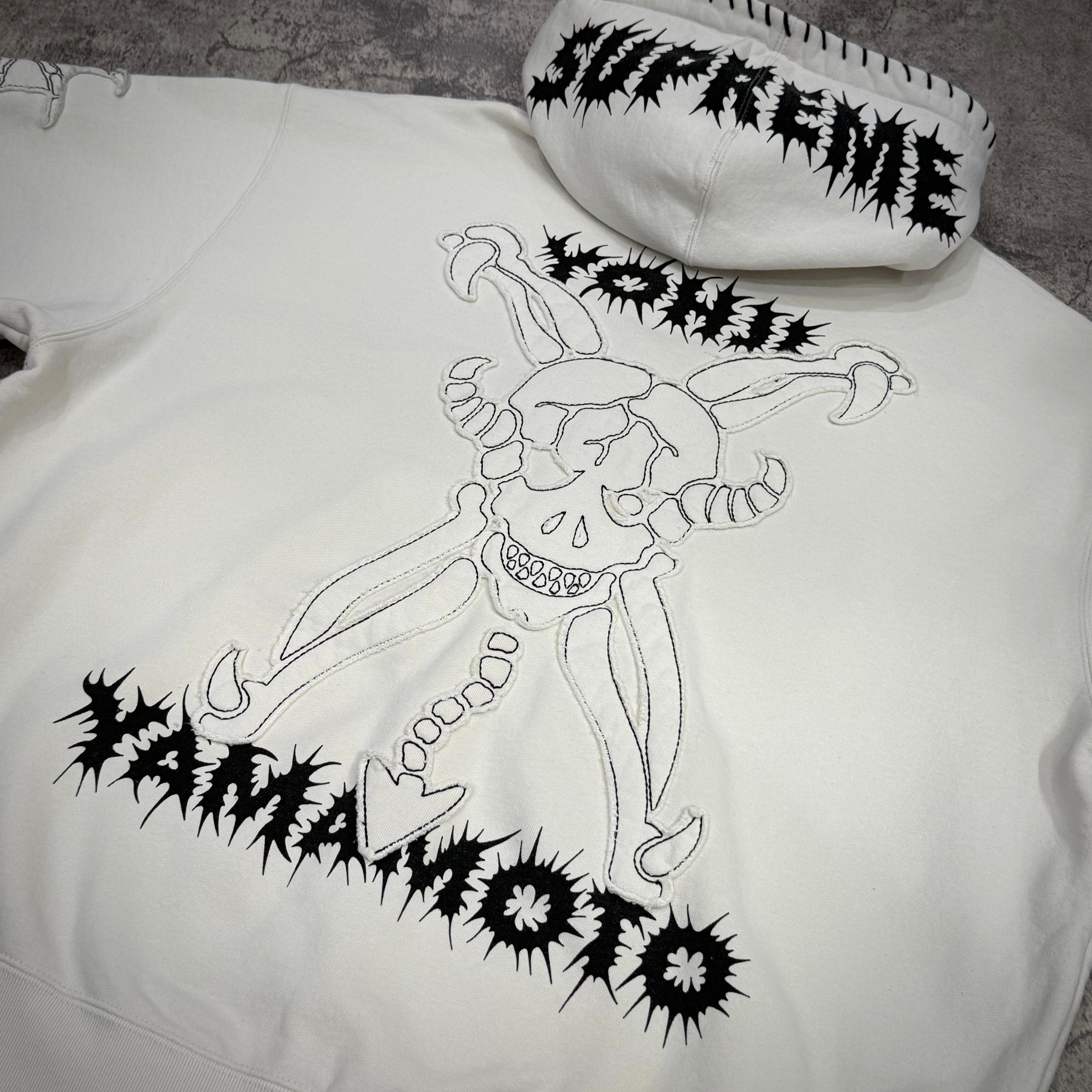 Supreme x Y's Zip Up Hooded Sweatshirt - Natural