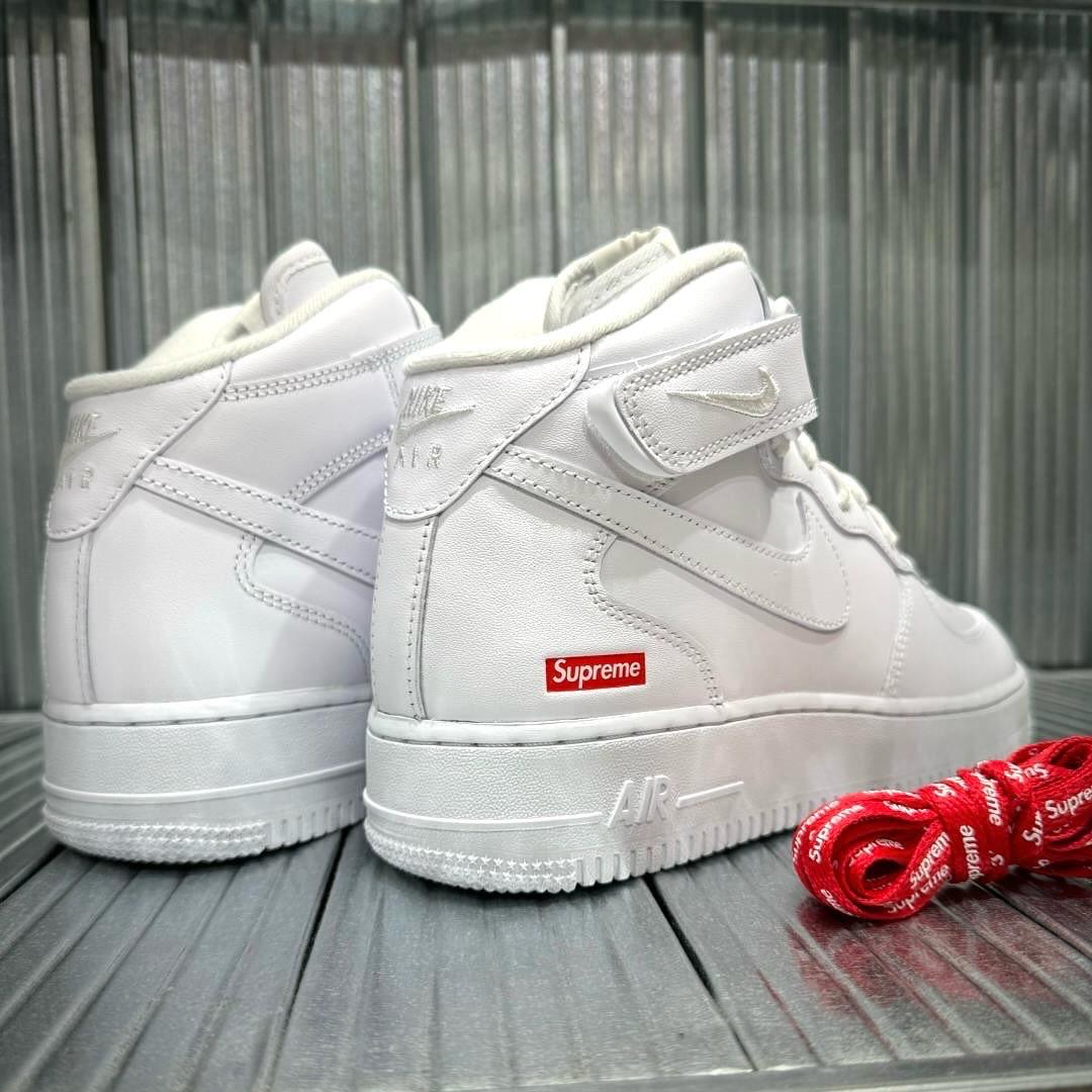 Supreme x Nike Air Force 1 Mid - White