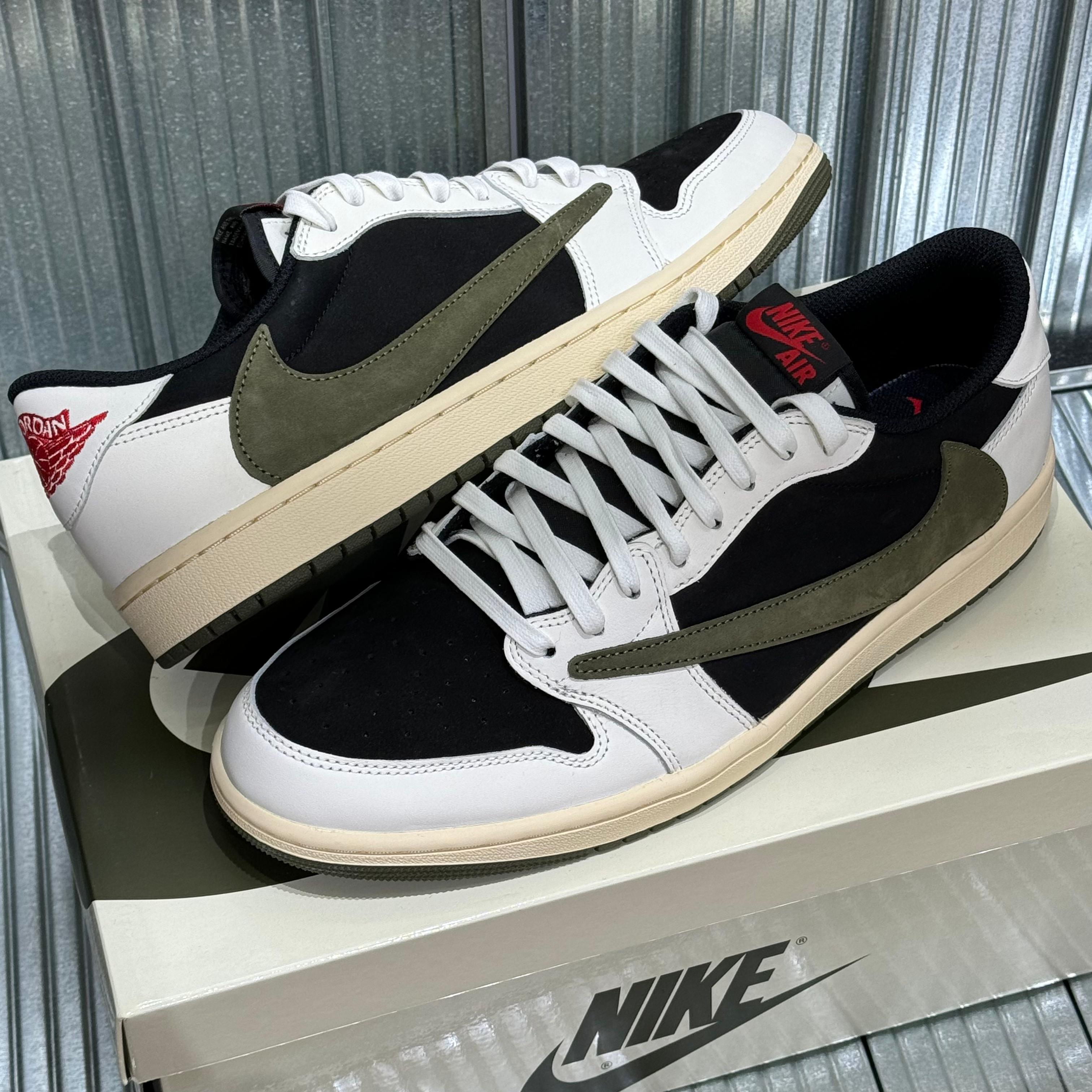 Travis Scott x Air Jordan 1 Low 5.0 Olive (Women’s) DZ4137-106