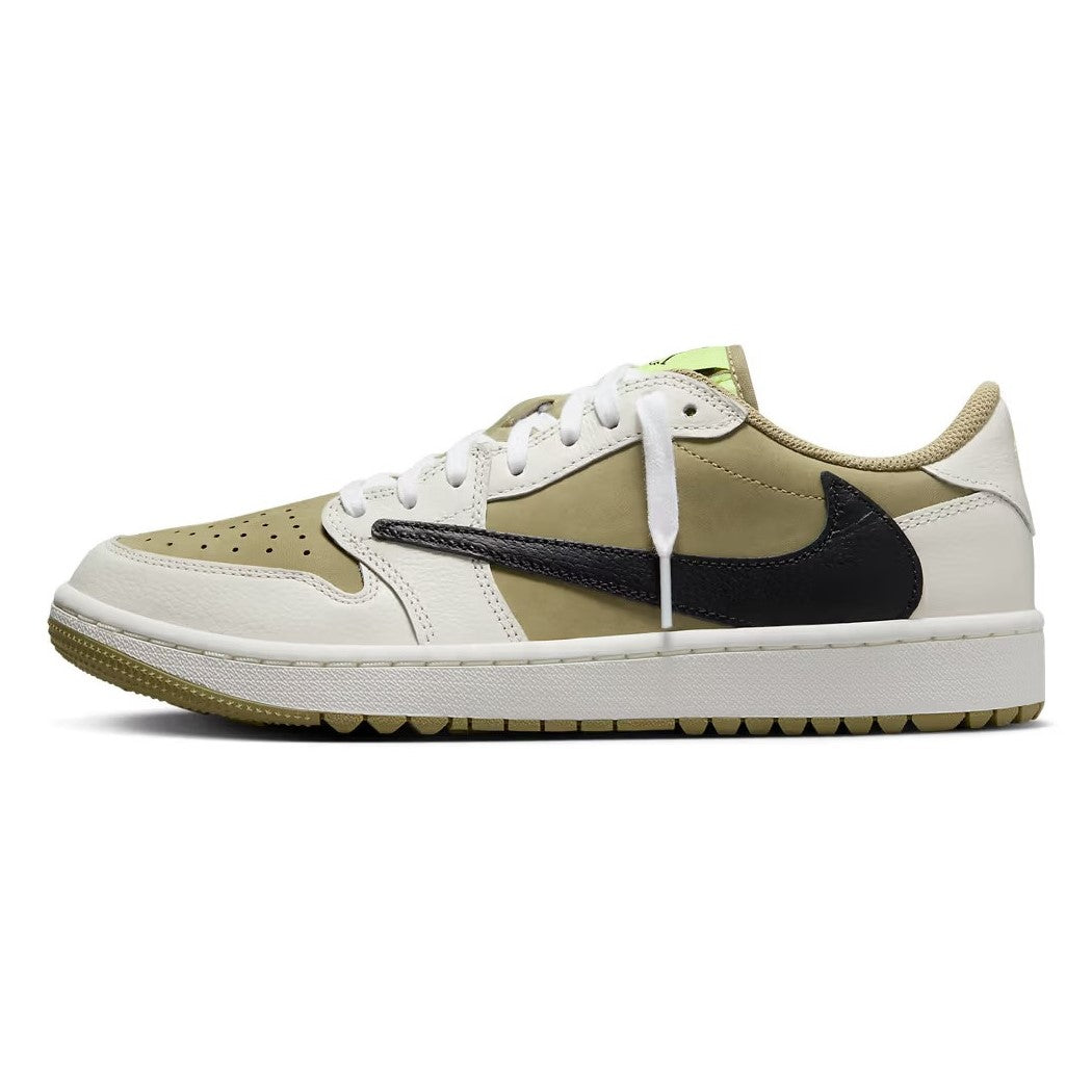 Travis Scott x Air Jordan 1 Low Golf Neutral Olive FZ3124-200