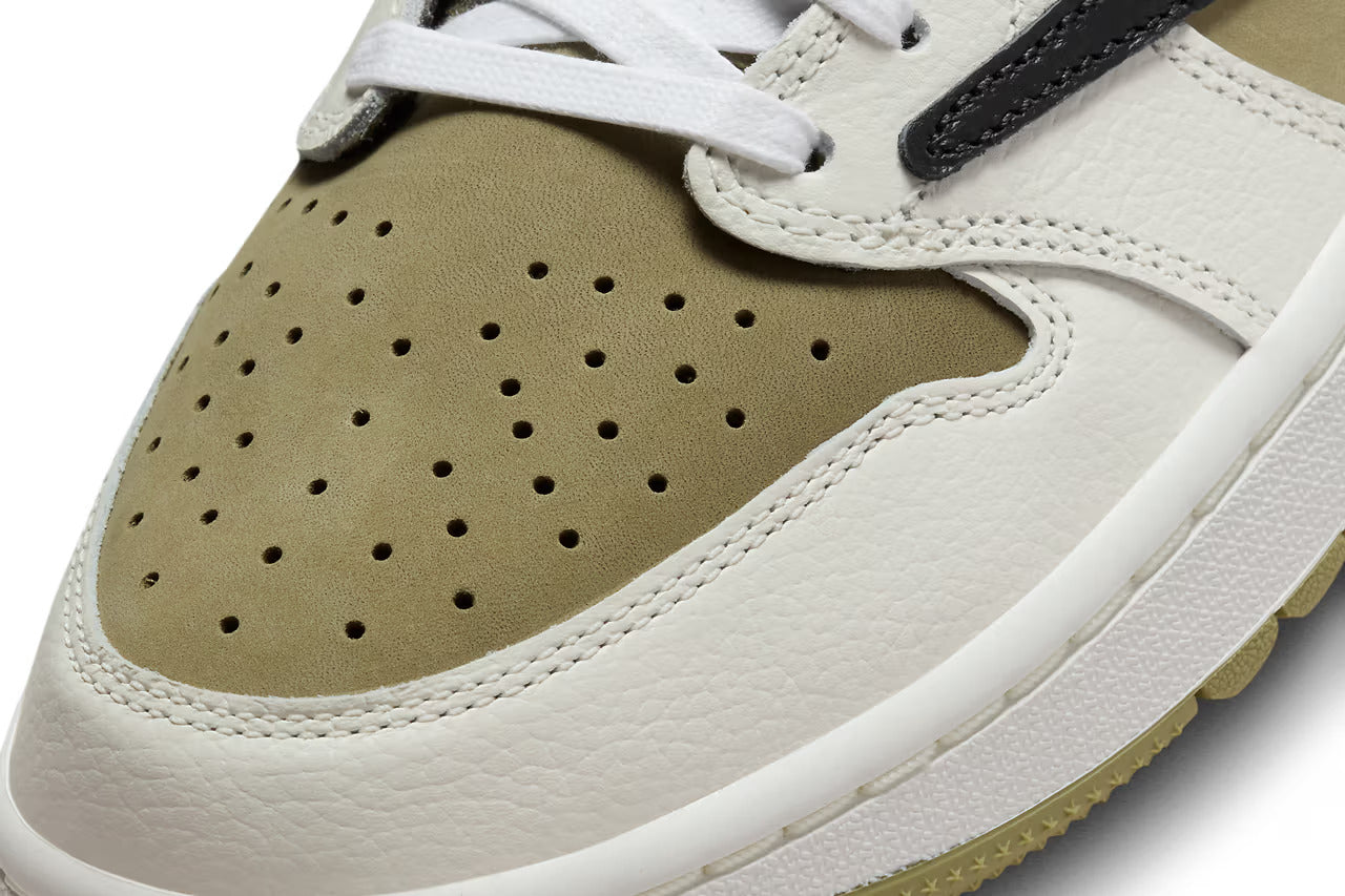 Travis Scott x Air Jordan 1 Low Golf Neutral Olive FZ3124-200