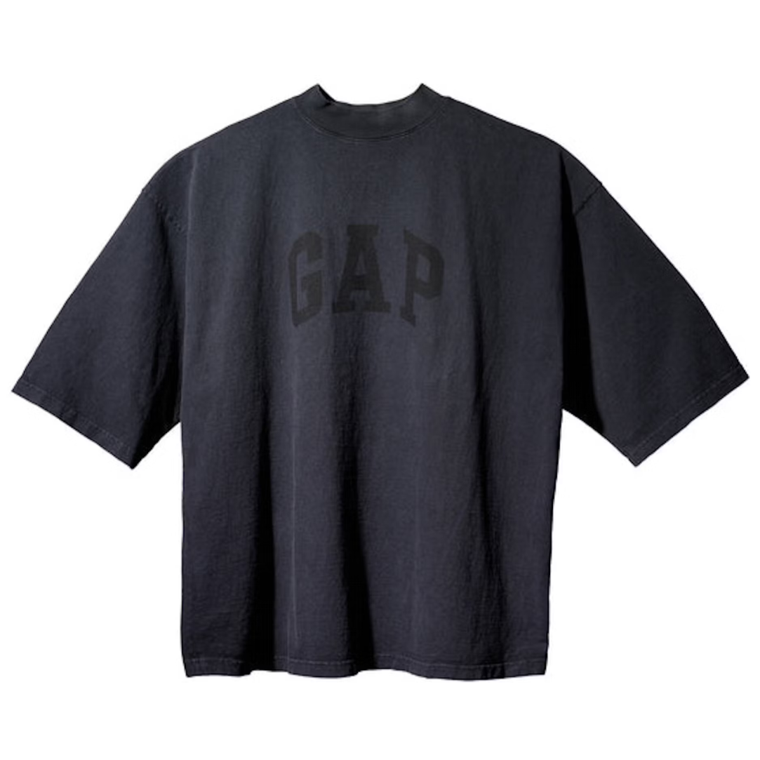 Yeezy Gap Engineered by Balenciaga Dove 3/4 Sleeve Tee - Black