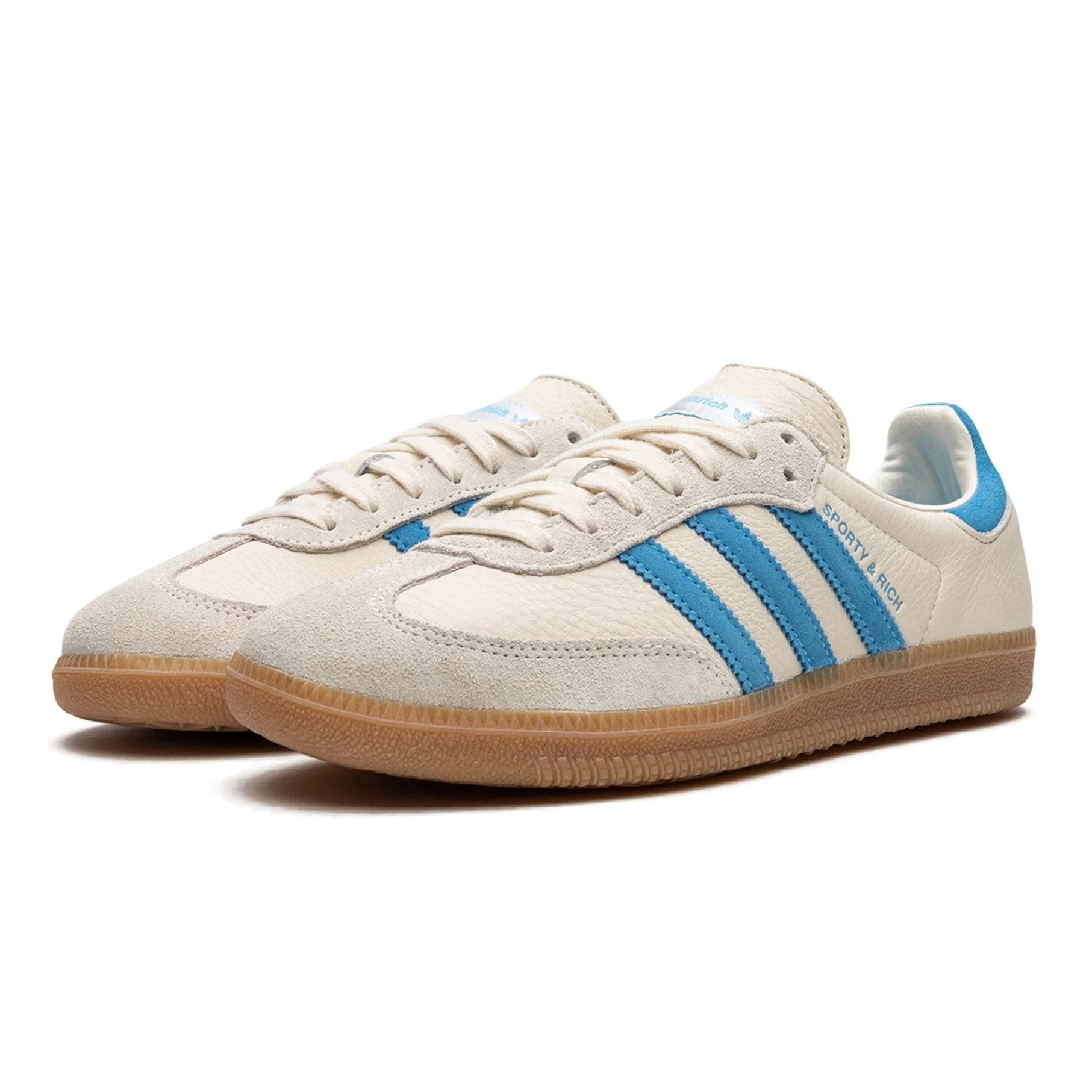 Sporty & Rich x Adidas Originals Samba OG - Cream/Blue