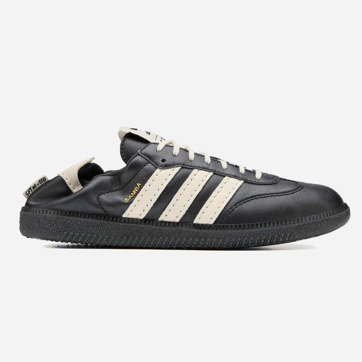 adidas x Song for the Mute Samba HQ7600 side view black shoe