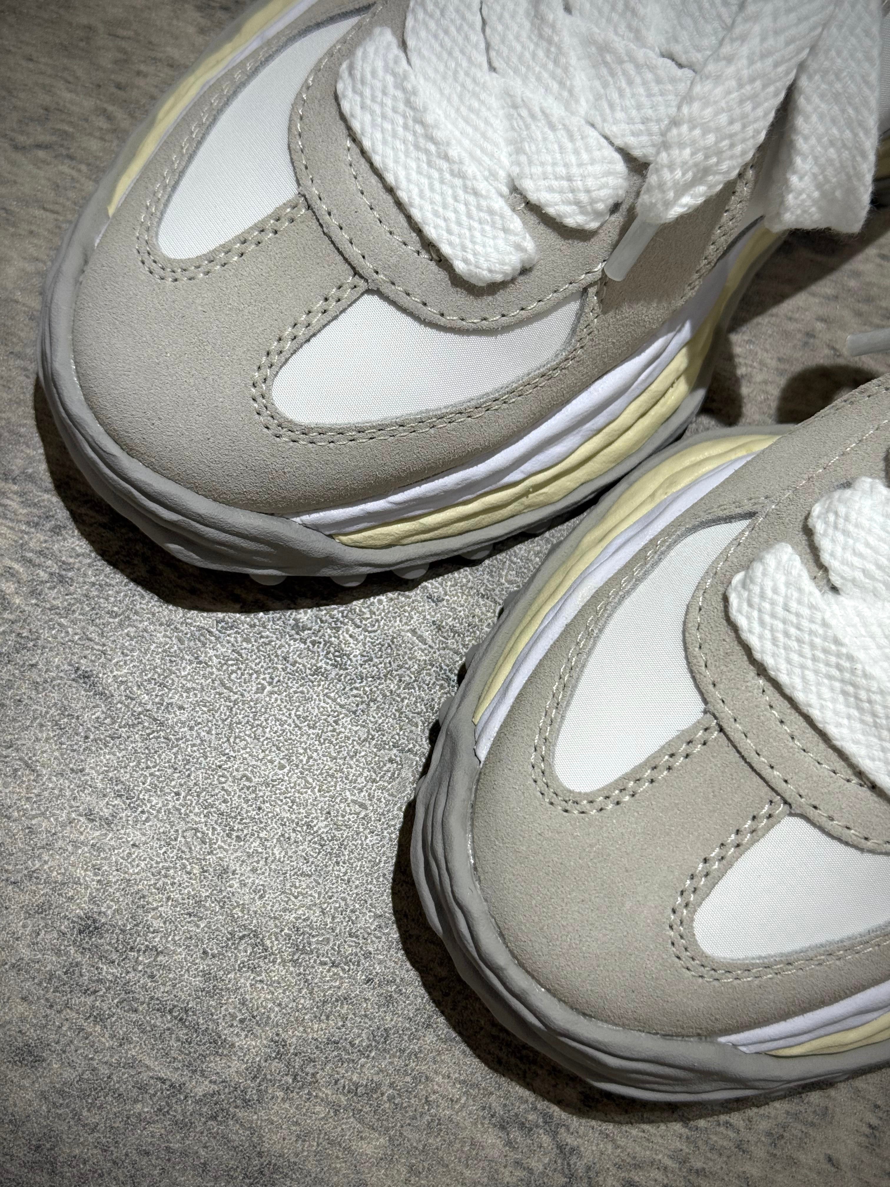 MMY Larry Leather Low - White