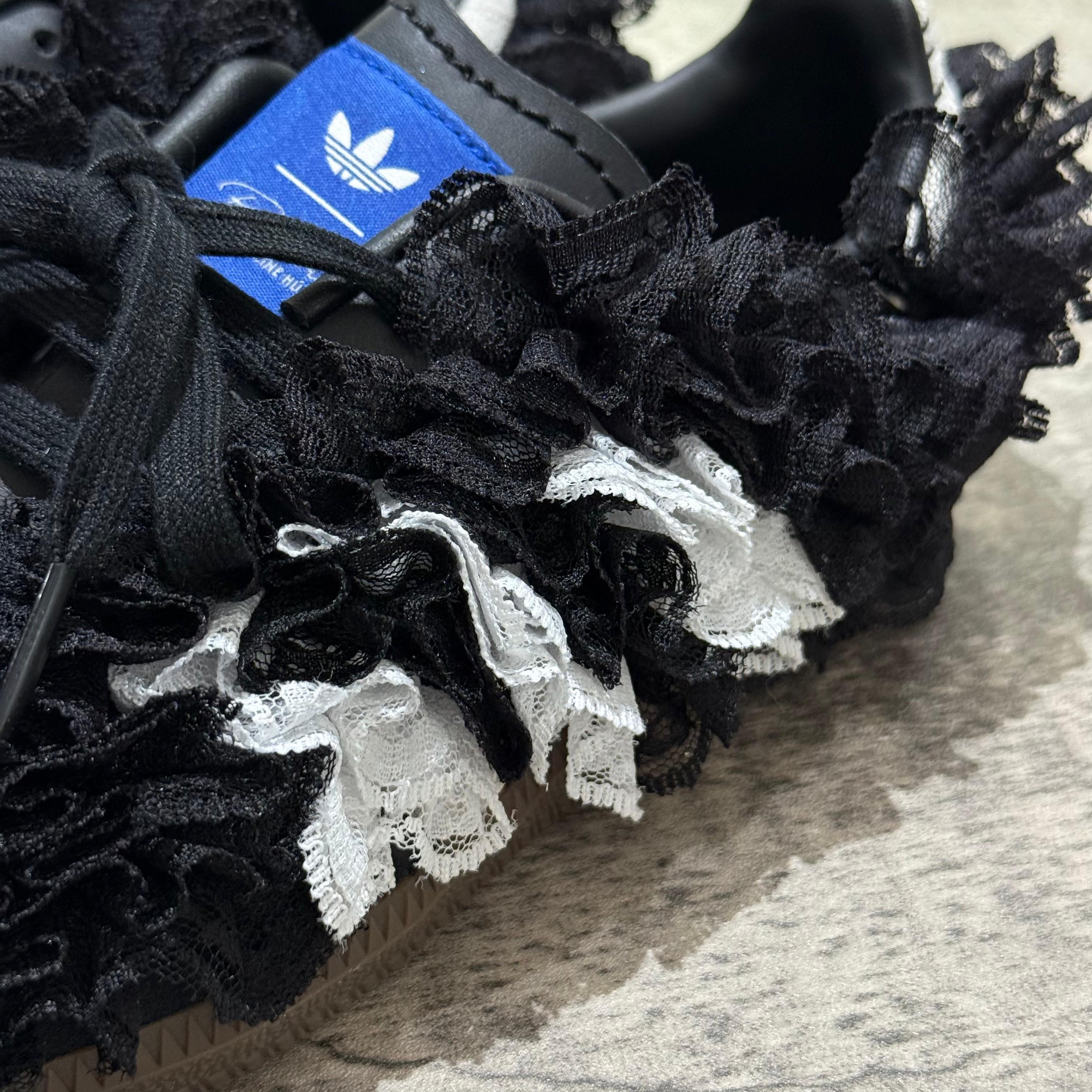 Reverie by Caroline Hu x Adidas Originals Samba OG - Black Lace