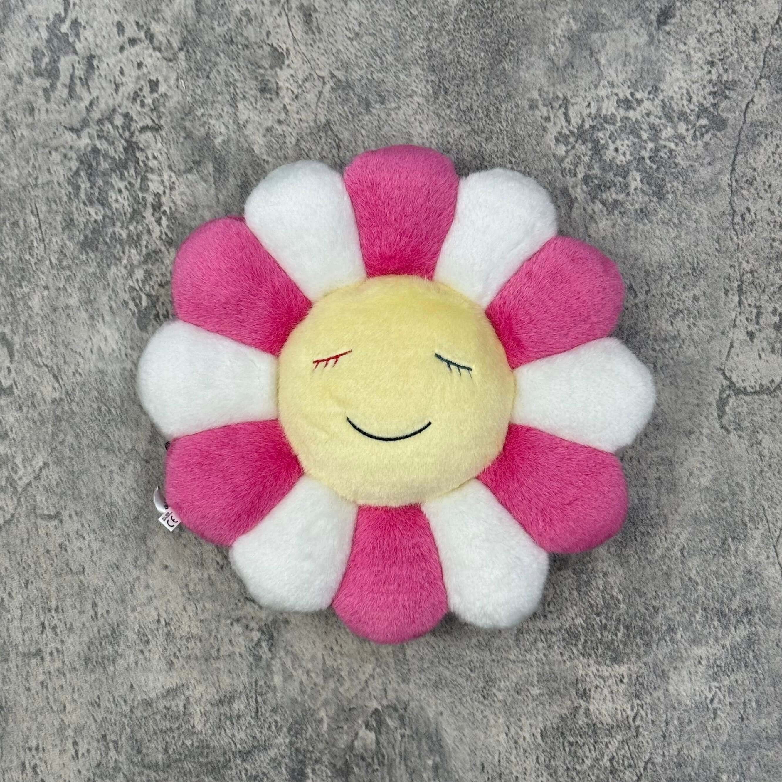 現貨 村上隆 Takashi Murakami Flower Plush 30CM - Pink White / Yellow