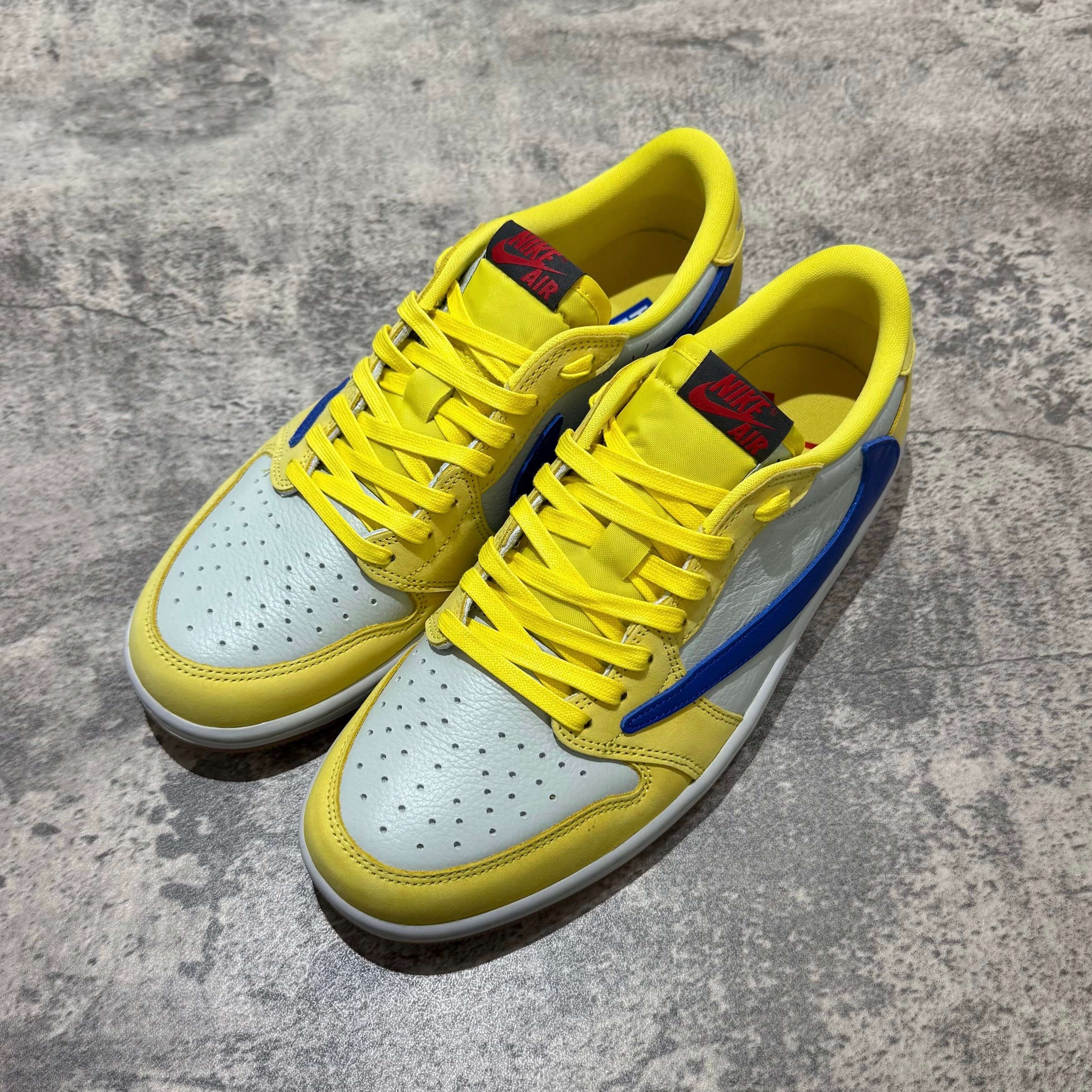 Travis Scott x Air Jordan 1 Low OG Canary (Women's)