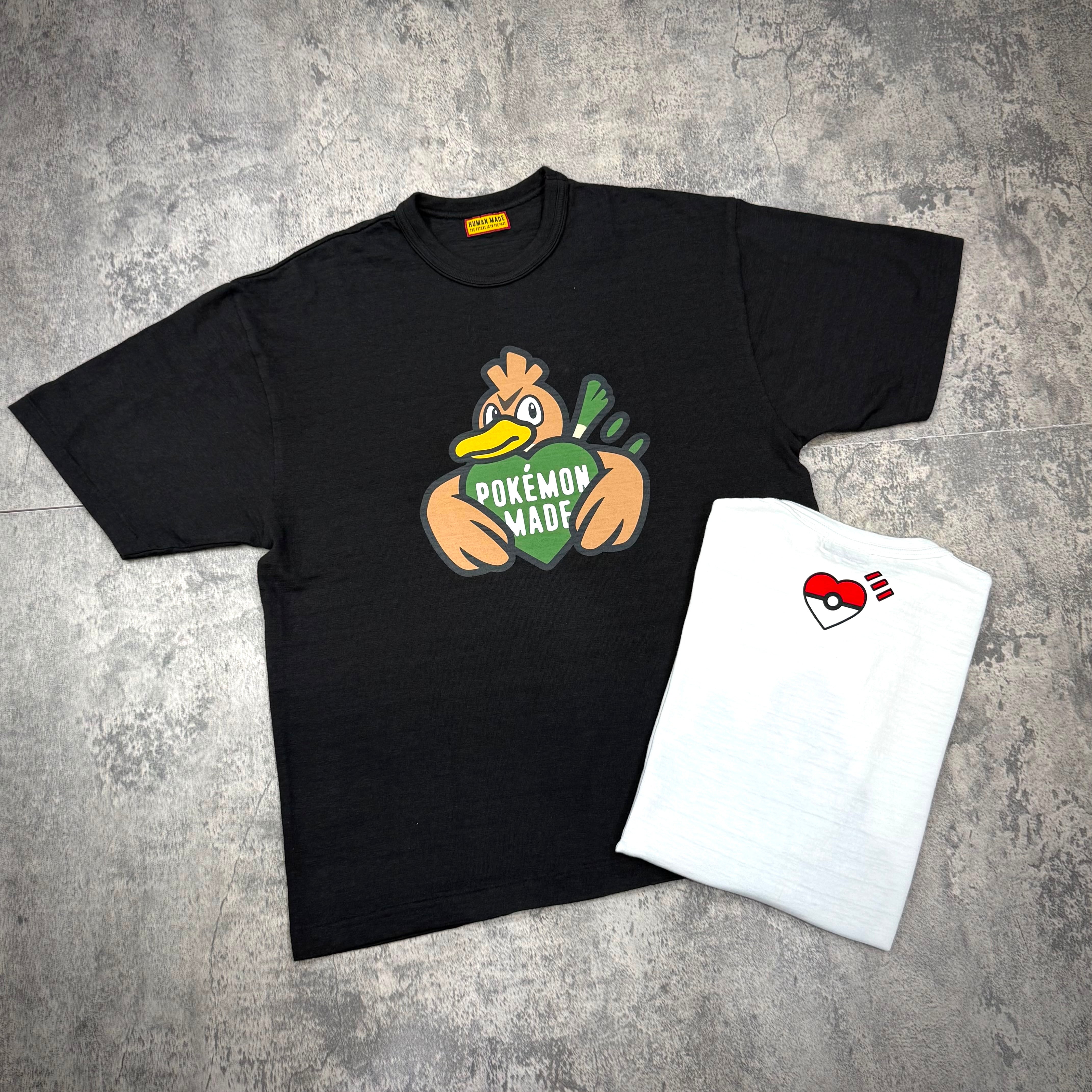 Human Made x Pokemon Graphic Tee #2 featuring a colorful design with a playful character and logo.