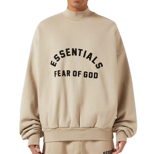  現貨 FOG Essentials Logo Crewneck SS23 - Dusty Beige