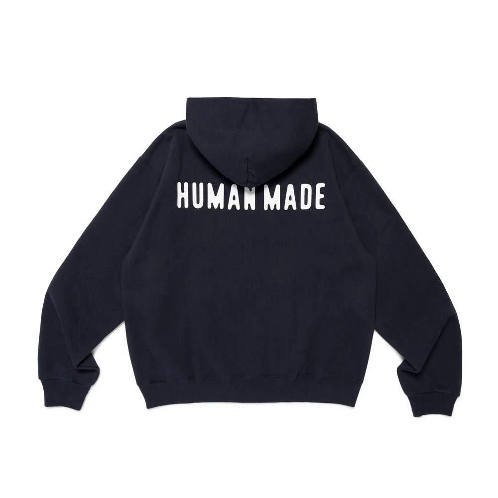 現貨 Human Made Classic Zip Up Sweat Hoodie - Navy / Black / Grey