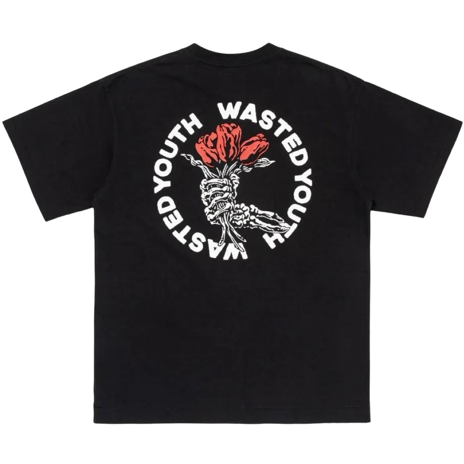 Wasted Youth Logo Tee SS24 - Black