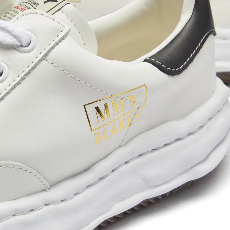 Maison Mihara Yasuhiro MMY "BLAKEY" OG Sole Leather Low Sneaker - White A06FW702