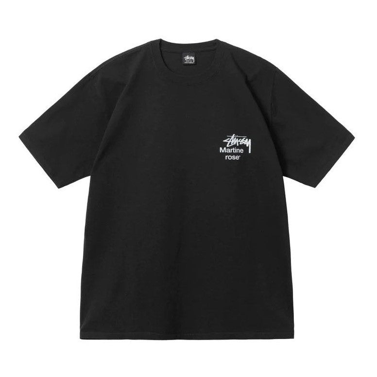 Stussy x Martine Rose Collage Pigment Dyed Tee Black