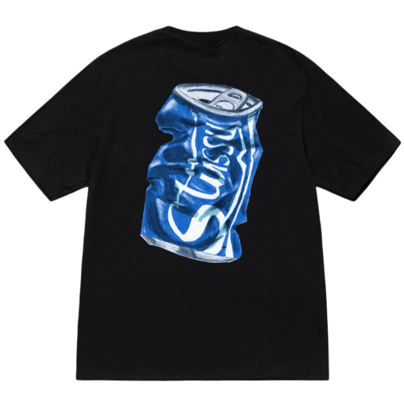 Stussy Coke Can Tee Black