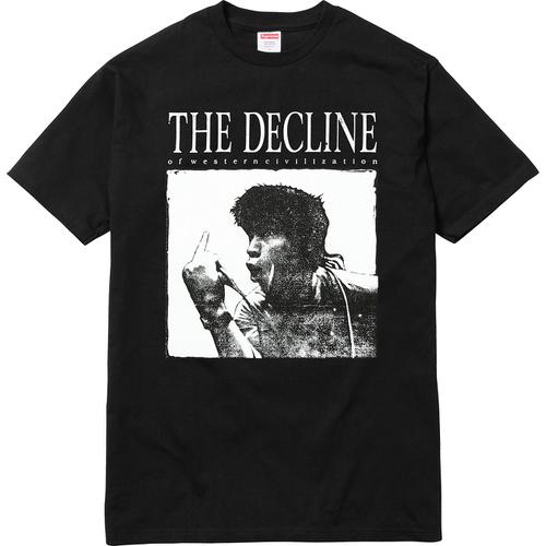 Supreme Decline Of Western Civilization Tee - Black