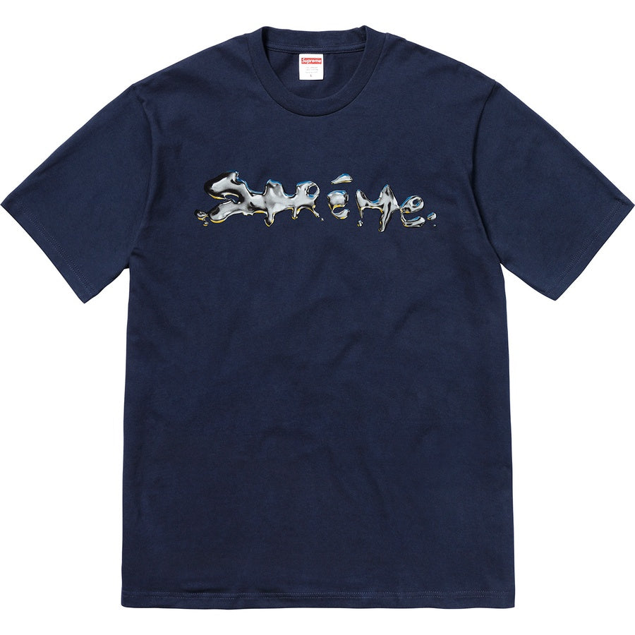 Supreme Liquid Tee - Navy