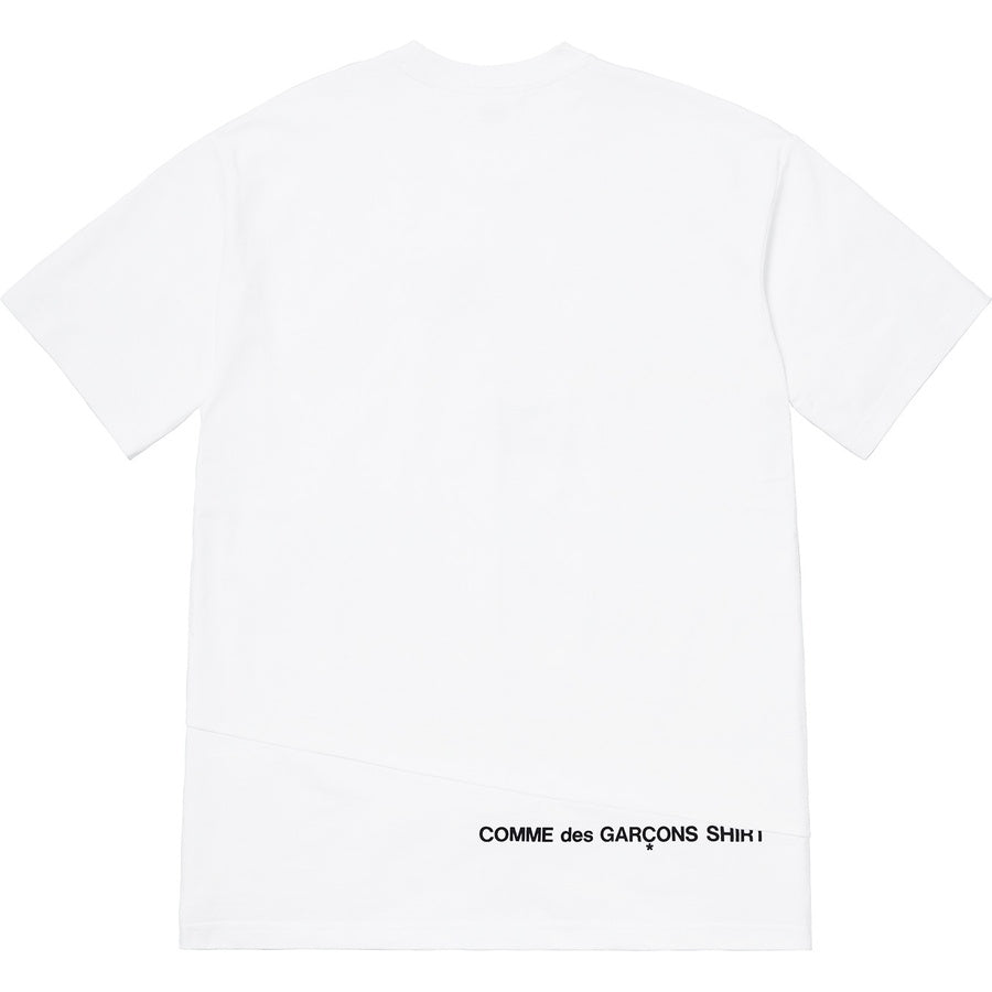 Supreme Comme des Garçons SHIRT Split Box Logo Tee - White