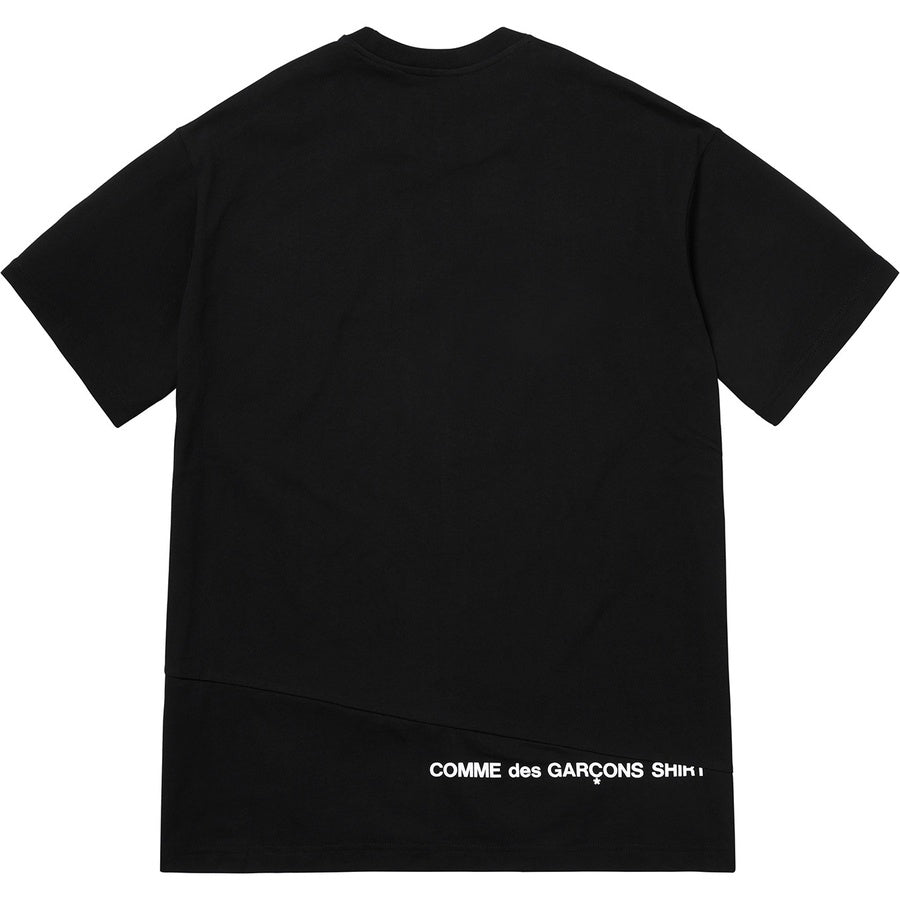 Supreme Comme des Garçons SHIRT Split Box Logo Tee - Black