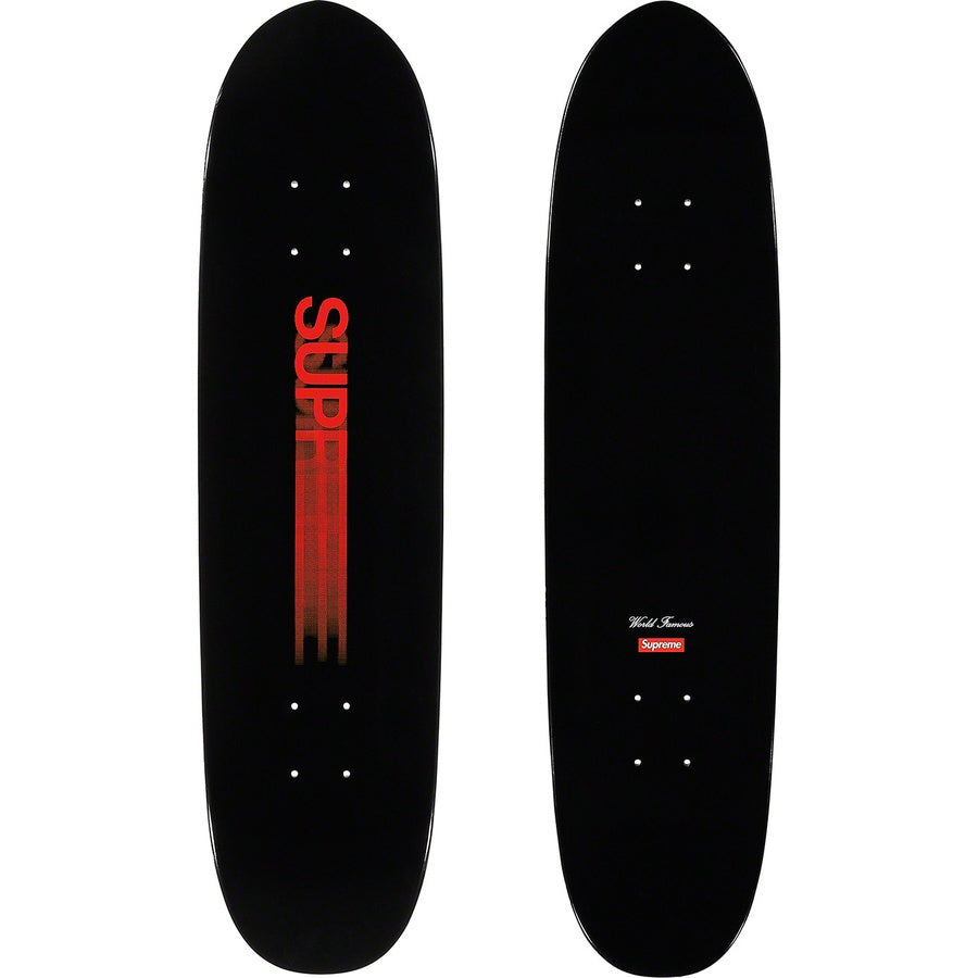 Supreme Motion Logo Cruiser Skateboard - Black