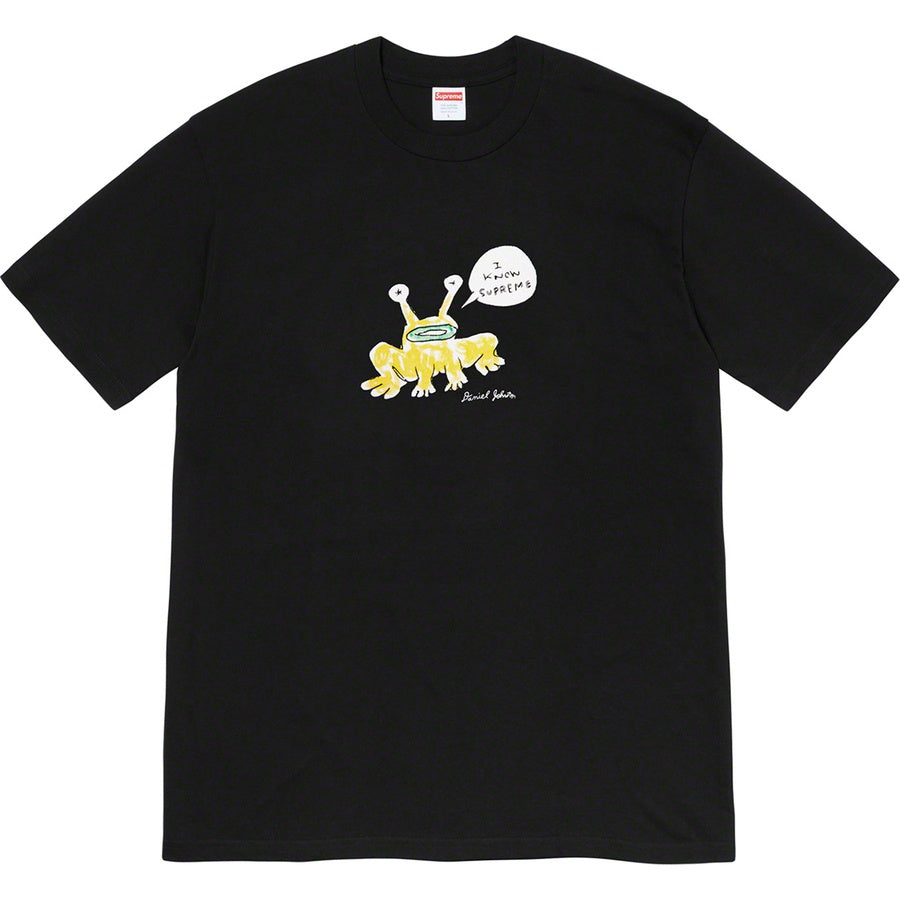 Supreme Daniel Johnston Frog Tee - Black