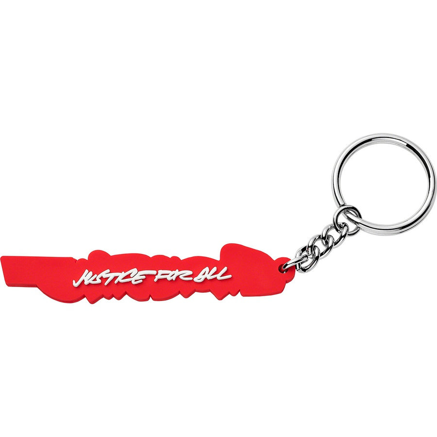 Supreme Futura Logo Keychain - Red