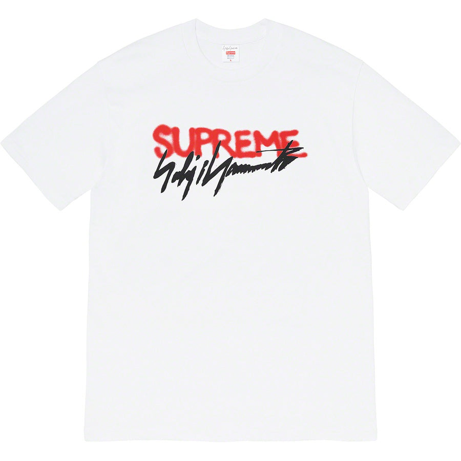 Supreme x Yohji Yamamoto Logo Tee - White