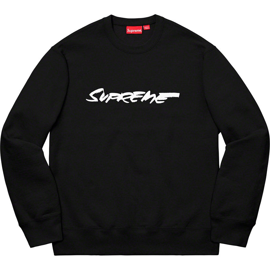 Supreme Futura Logo Crewneck - Black