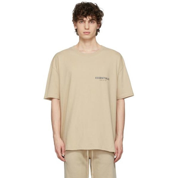 Fear of God Essentials Core Logo Tee FW21 - Linen