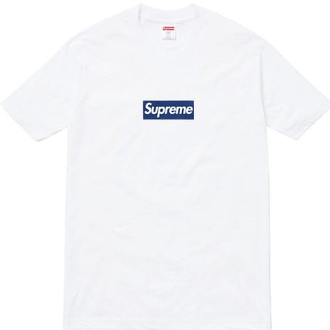 Supreme Yankee Box Logo Tee - White