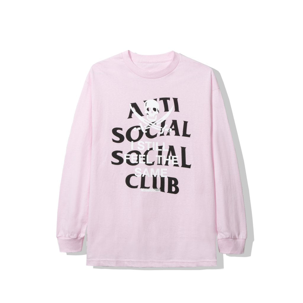 ASSC x Neighborhood Black Jack L/S Tee -Pink