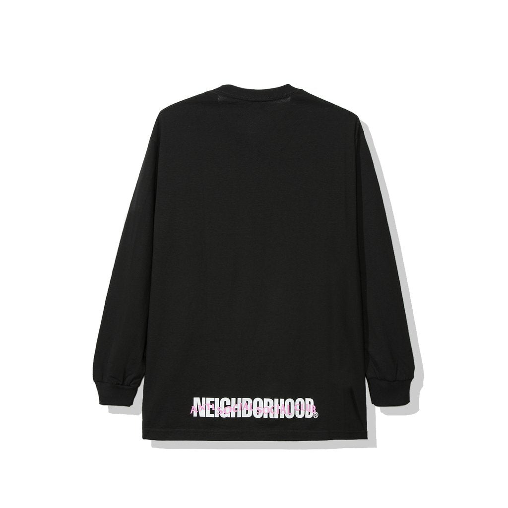 ASSC x Neighborhood Black Jack L/S Tee -Black