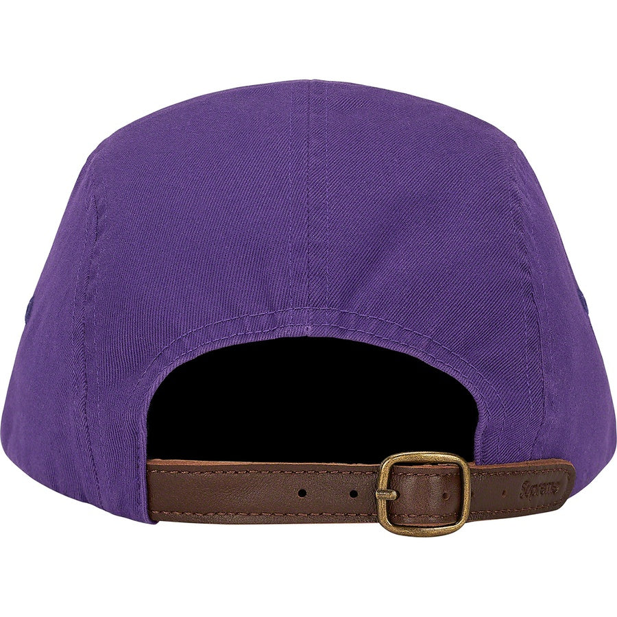 Supreme Washed Chino Twill Camp Cap - Dark Purple