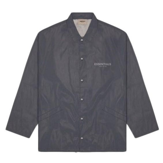 Fear of God Essentials Coaches Jacket - Reflective Black