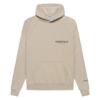 Fear of God Essentials Core Logo Hoodie FW21 - Tan