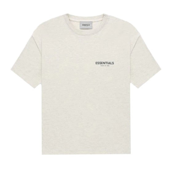 Fear of God Essentials Core Logo Tee FW21 - Oatmeal