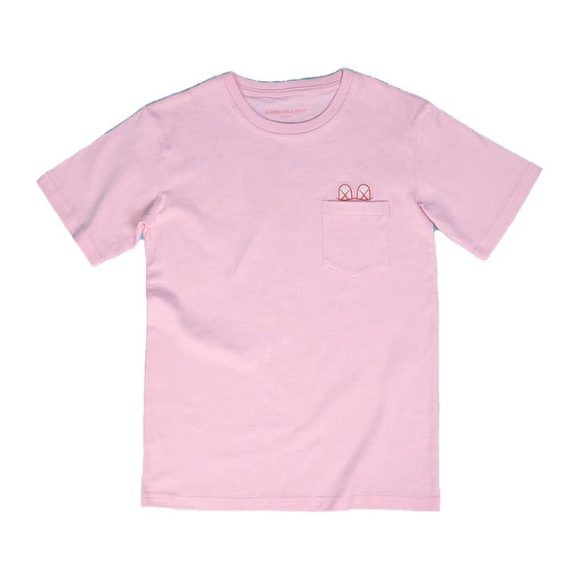 Kaws Holiday Japan Pocket T-shirt - Pink