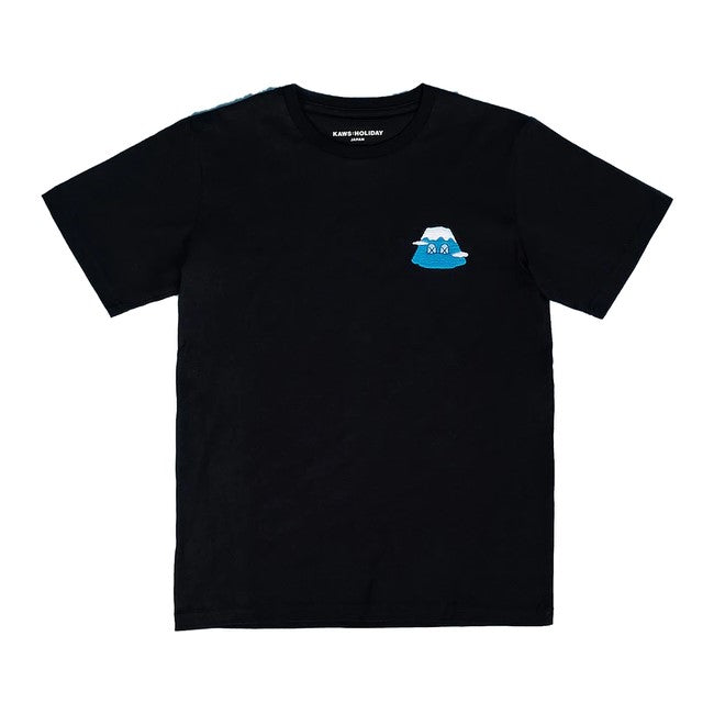 Kaws Holiday Japan Embroidered T-shirt - Black
