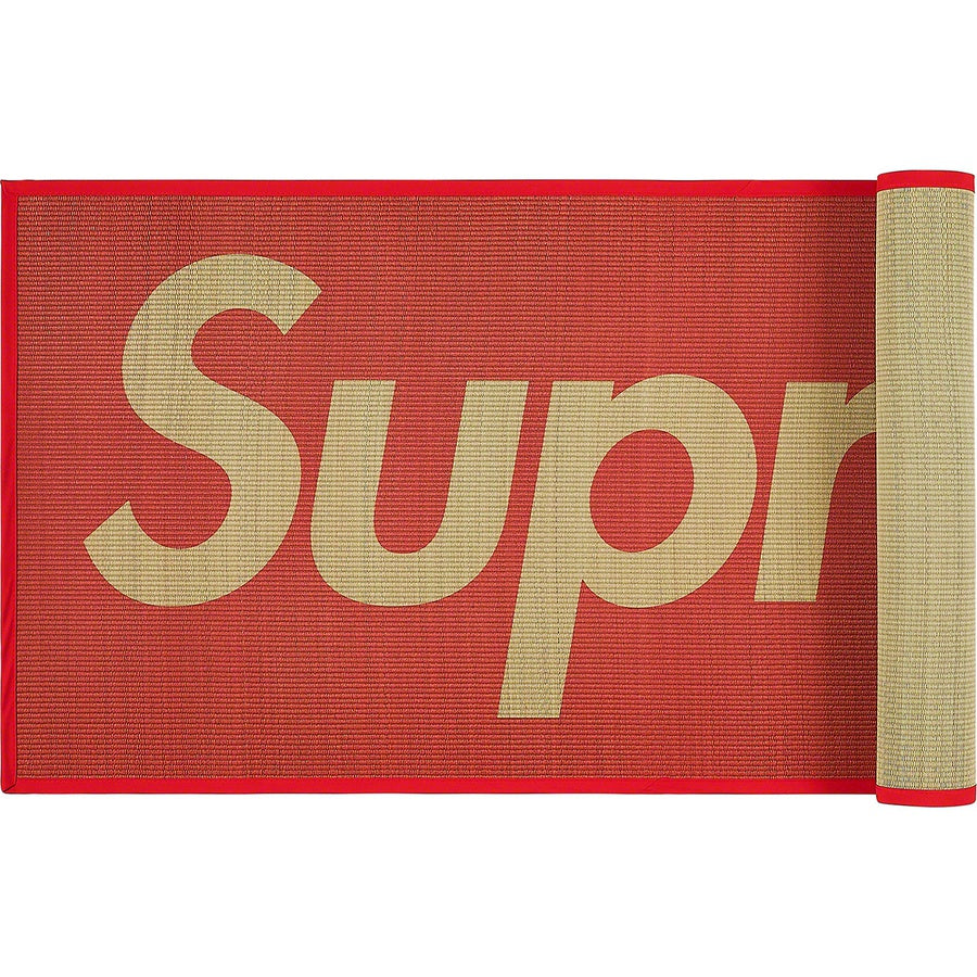 Supreme Woven Straw Mat - Red (只限店內取貨)