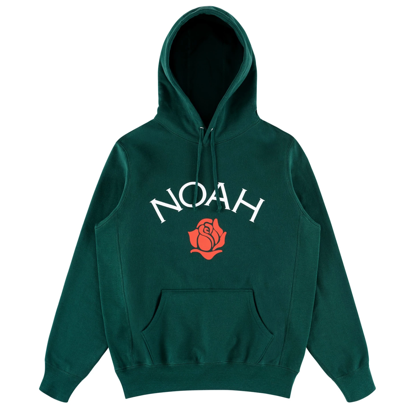 Noah NY Rose Logo Hoodie - Pine Grove