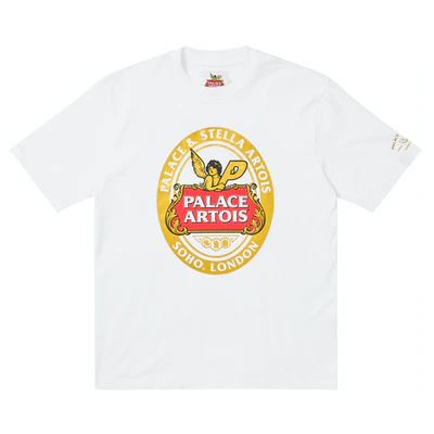 Palace x Stella Artois Coaster T-shirt - White