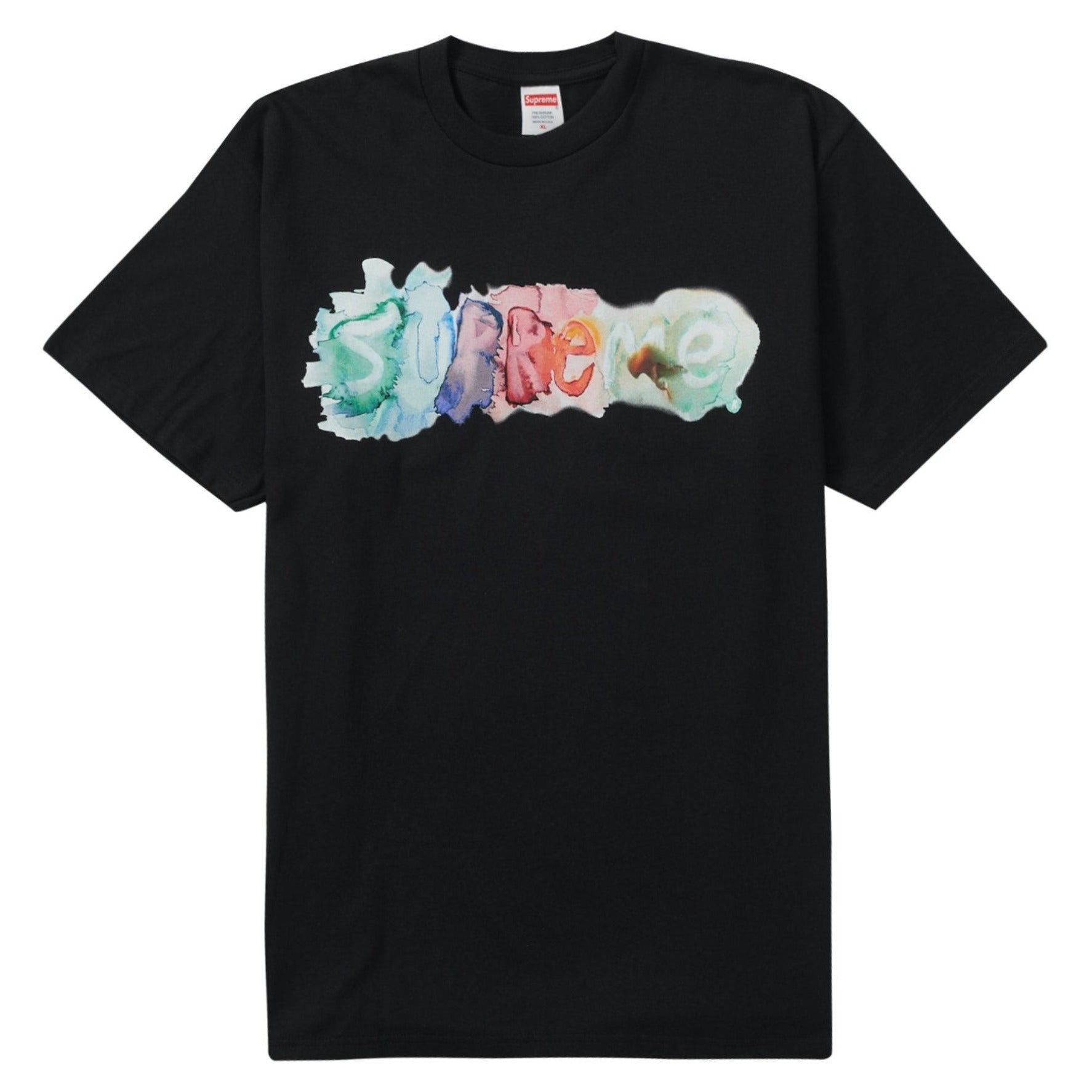 Supreme Watercolor Tee - Black