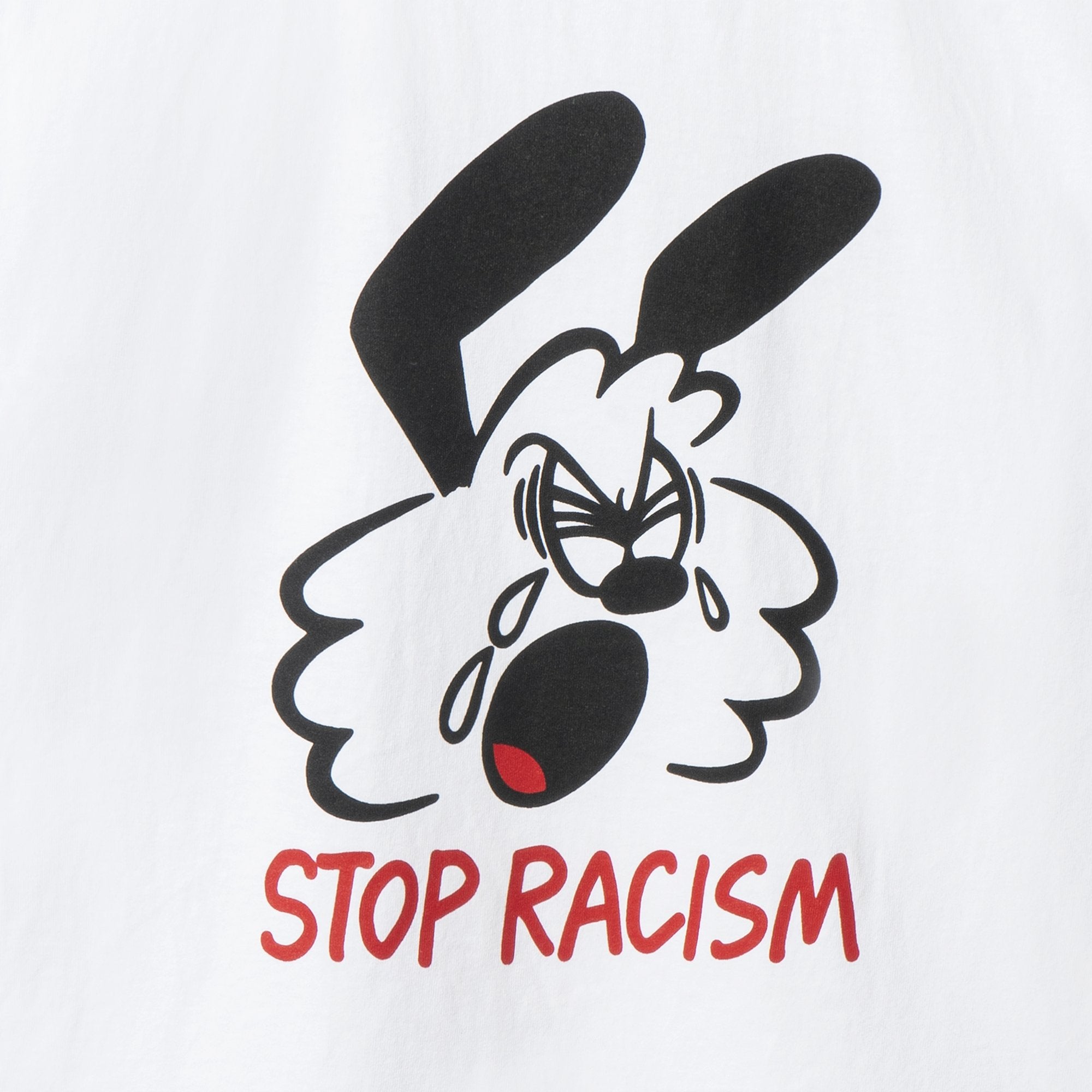Girls Don't Cry Stop Racism Tee - White